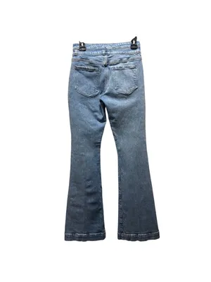 Frame Double Button Flare Jeans Size 26 In Caye thumbnail 4