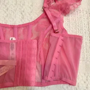 Victoria's Secret Dream Angels small Boho cap sleeve corset BC 3185 thumbnail 10
