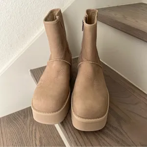UGG Cityfunc Mid Platform Boots Women’s - MDSD Tan - 7 thumbnail 3