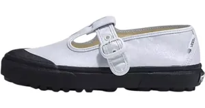 NEW VANS Style 93 Mary Jane Canvas Coated Sneakers silver black womens us 10 thumbnail 1