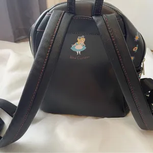 Loungefly Disney Alice In Wonderland Mini Backpack*READ* thumbnail 7