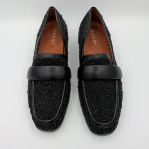 Vionic Mylene Black Boucle Square Toe Loafers‎ Women's Size 10 Slip On Shoes thumbnail 4