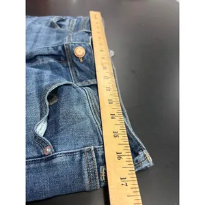 American Eagle Womens 16 Regular Kick Boot Super Stretch Blue Denim Jeans thumbnail 6