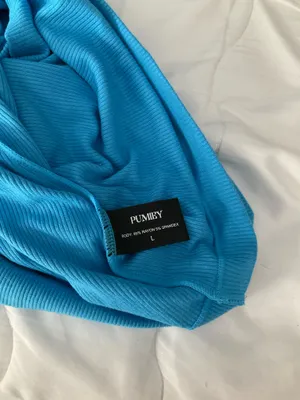 Pumiey Maxi Dress Blue Size L thumbnail 2