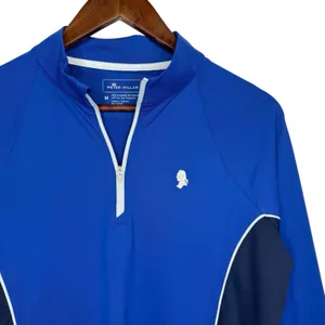 NWOT Peter Millar Pullover M‎ Quarter Zip Sun Protection Golf Top Heritage Crest thumbnail 2