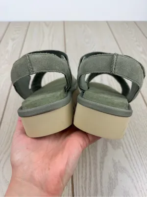 Koolaburra by UGG Women's Tizz Suede Slide Sandals US9 Limewash $80 thumbnail 7