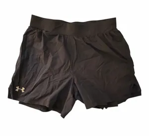 Under Armor Black Athletic Women's Running Shorts Large thumbnail 1