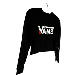 Vans Cropped Black T-Shirt thumbnail 3