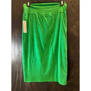 Velvet by Graham & Spencer Sintia01‎ Green Jersey Knit Pencil Skirt NWT thumbnail 8