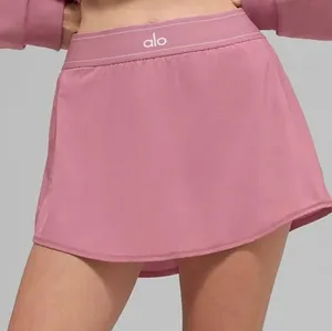 Alo Yoga Match Point Tennis Skirt Pink Wild Rose M thumbnail 1