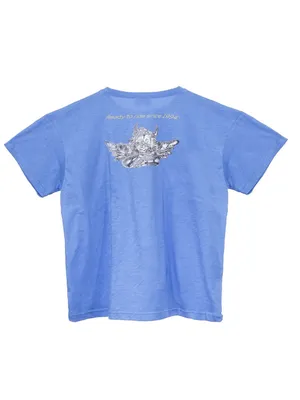 Boys Lie Blue Top with Orange White Lettering thumbnail 3