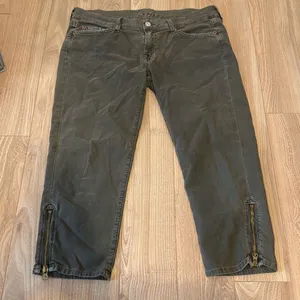7 for all mankind jeans women's‎ olive green/gray jeans size 30 thumbnail 1