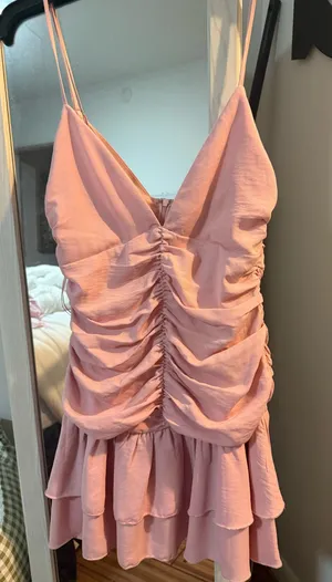 That’s so fetch pink mini dress  thumbnail 1
