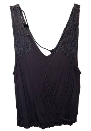 American Eagle Navy Blue Tank Top thumbnail 1
