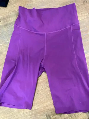 Joja Purple Sports Biker Short size M thumbnail 4