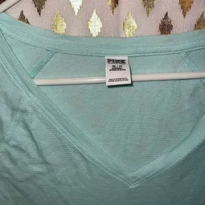 Victoria’s Secret PINK long sleeve thermal blue size XS thumbnail 2