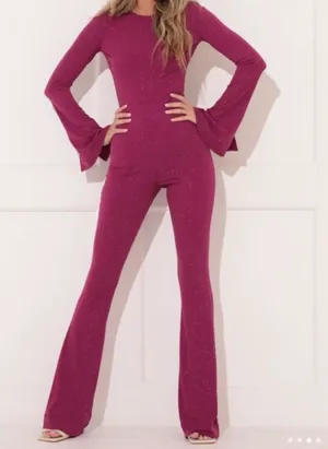 Lucy in the Sky Kim Shimmer Jumpsuit thumbnail 3