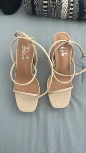 Nude chunky heels Tan Size 7 thumbnail 7