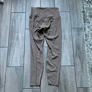 Nike Women's Taupe Leggings thumbnail 6