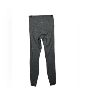 Lululemon Align Pant 28” Heathered Black Size 4 High‎ Rise Yoga Leggings thumbnail 4
