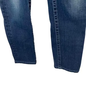 True Religion Womens Blue Embroidered Pockets Straight Leg Denim Jeans‎ Size 26 thumbnail 8