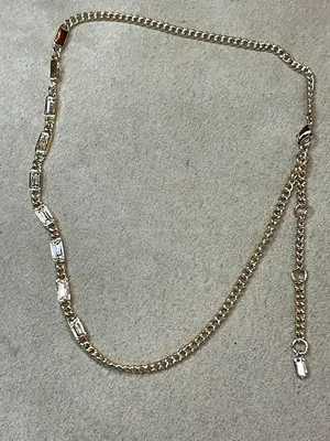 Lauren Ralph Lauren Gold Multicolor Crystal Necklace thumbnail 2