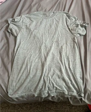 Mens grey t-shirt thumbnail 1
