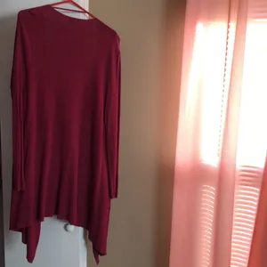 Cato xl burgundy color EST 1946 long sleeve open front women’s cardigan thumbnail 6