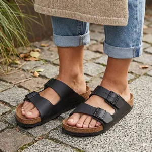 BIRKENSTOCK Boston Suede Clogs Womens 39 Khaki Tan Comfort Mules thumbnail 1