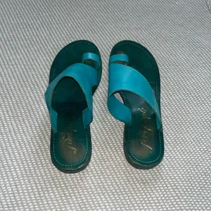 Free People Sant Antoni Sandal Blue/ Azure Sz 36 thumbnail 4