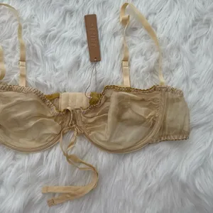Skims Romance Balconette Bra Butter Size 38D thumbnail 5
