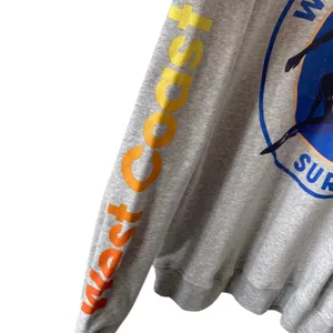 NEW GRAYSON THREADS West Coast Surf Team Graphic Sweatshirt Gray Size XL thumbnail 3