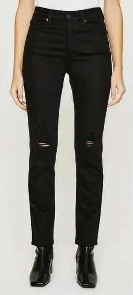 AG Adriano Goldschmied‎ Jeans Women 26 Black Alexxis High Rise Vintage Slim thumbnail 1