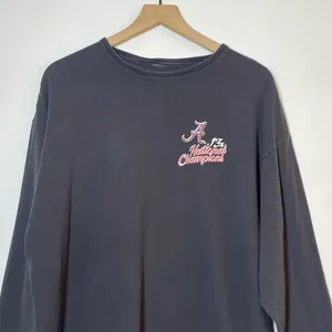 University of Alabama Size XL Black‎ 2009 National Champions Long Sleeve Shirt thumbnail 3