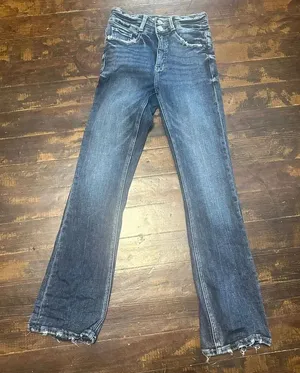 BKE Billie slim fit distressed 25x29.5 western normcore jeans thumbnail 1