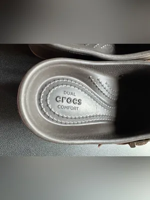 Crocs Sarah Clog Mule Dual Comfort Espresso 203631 Womens Size 7 thumbnail 5