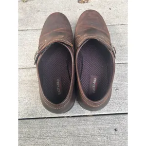 Eastland Women 10M Brown Leather Monk Strap Buckle Loafers Lug Sole 3139-02 thumbnail 6