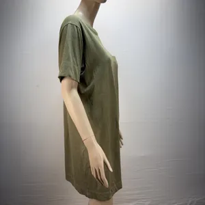 Arc'teryx Womens Cela T-Shirt Dress Size M Olive Green Cotton Blend Short Sleeve thumbnail 5