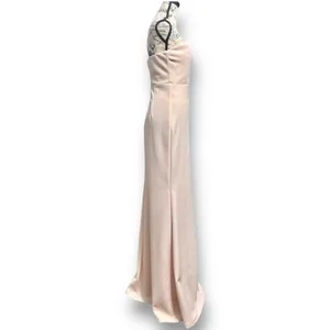 Lulus Soft Pink Mermaid Maxi Dress‎ Strapless Lined Formal Homecoming Prom thumbnail 7