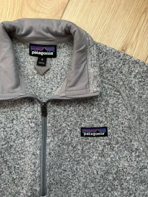 Patagonia Gray Better Sweater 1/4 zip thumbnail 6