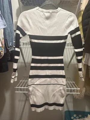 SheIn striped sweater dress thumbnail 4