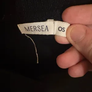 Mersea Marina Polo Sweater in Black/Sand thumbnail 3