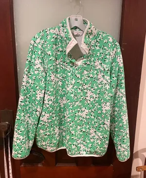 Draper James Lands End floral pull over thumbnail 1