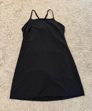 all in motion Black Spaghetti Strap Active Dress thumbnail 1