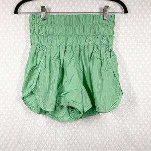 Free People Movement Green‎ High Rise The Way Home Shorts thumbnail 2