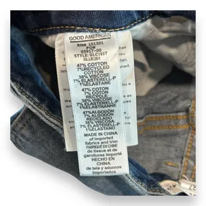 Good‎ American Good Straight High Rise Jeans Blue 4/ 27 Women's thumbnail 4