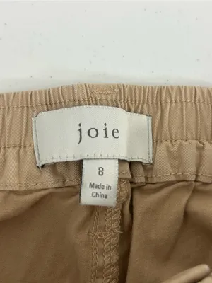Joie Nelina Tan Cropped Jogger Pants Size 8 thumbnail 8