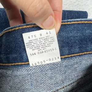 Vintage Womens Levi's 505 Jeans Size 16 Tapered Leg Classic Western Cowgirl thumbnail 3