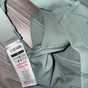Gymshark Whitney Simmons Green Leaf Longline Sports Bra thumbnail 6