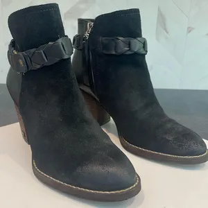 Sam Edelman black bootie thumbnail 1